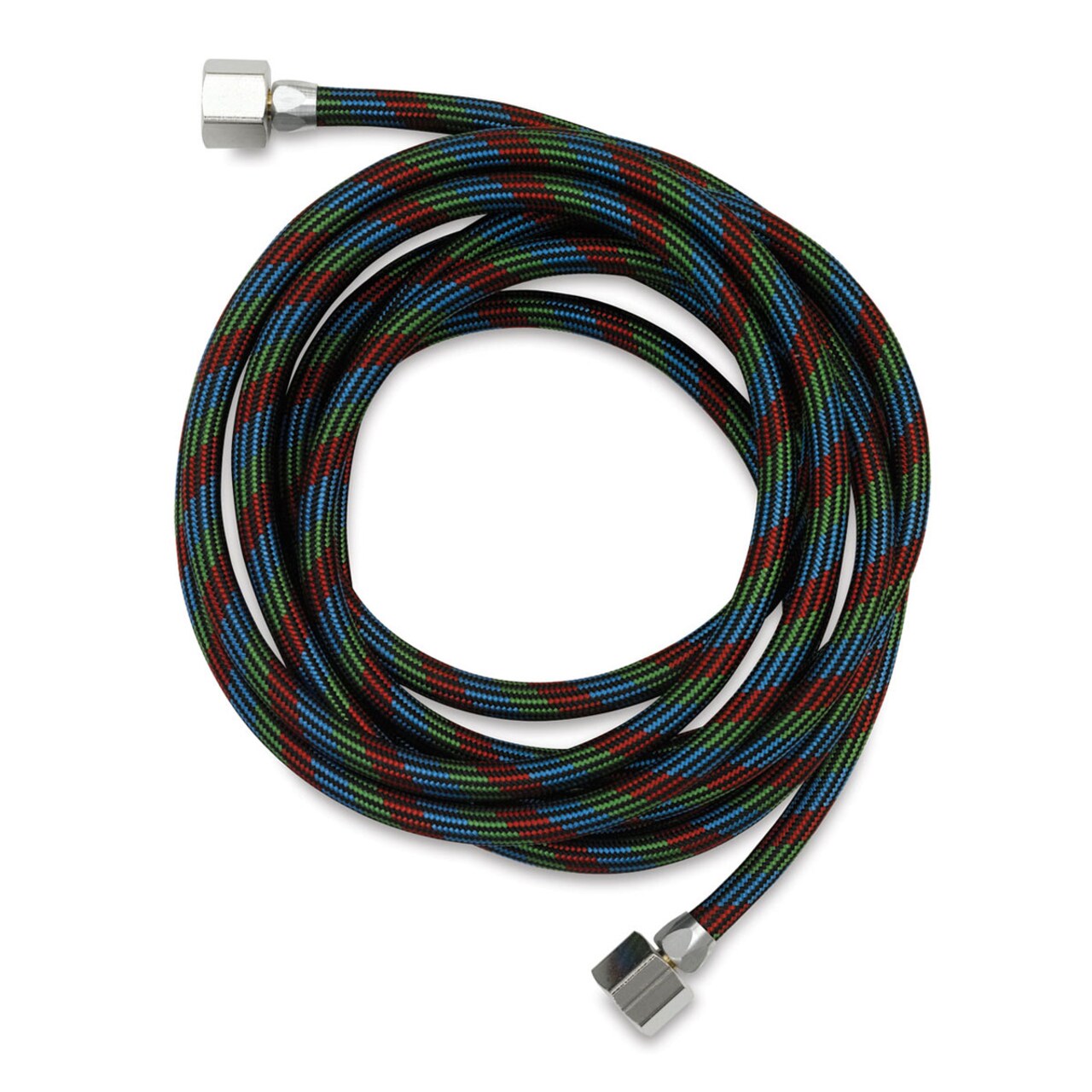 Iwata Airbrush Air Hose - Braided Hose, 10 ft, 1/4" fittings on both ends